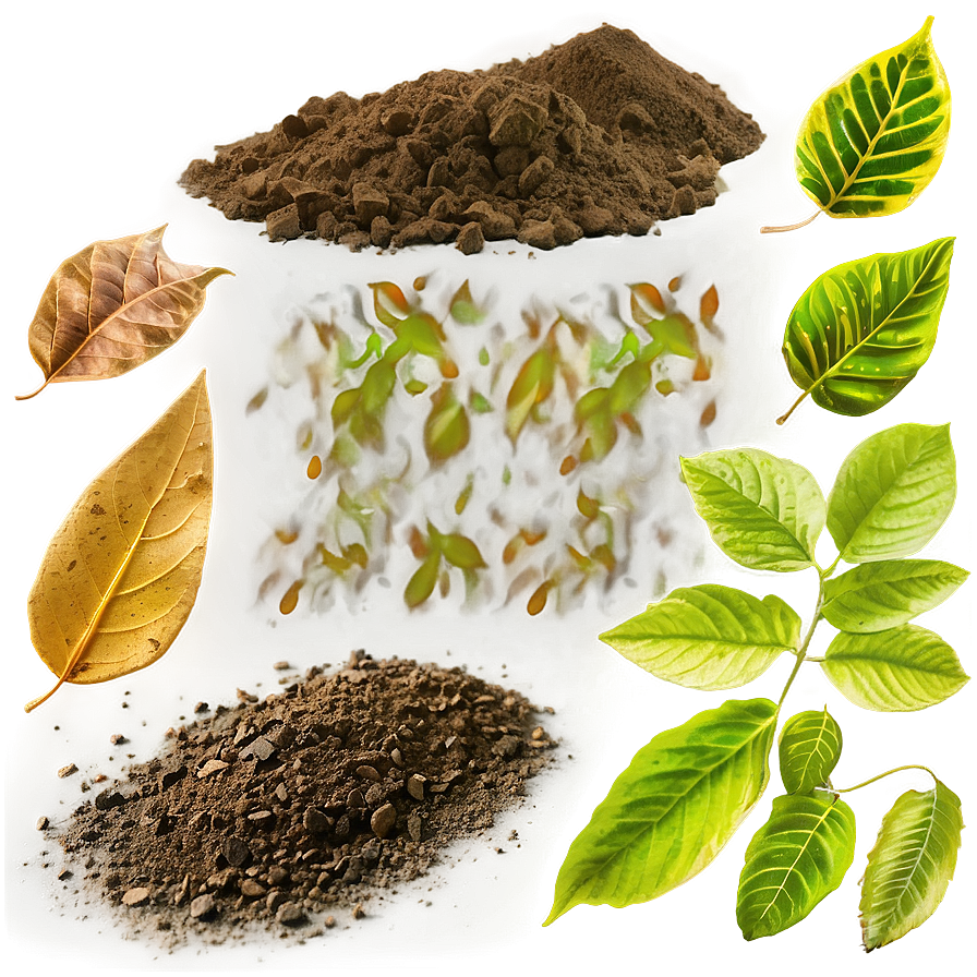 Dirt And Leaves Texture Png Jgq PNG Image