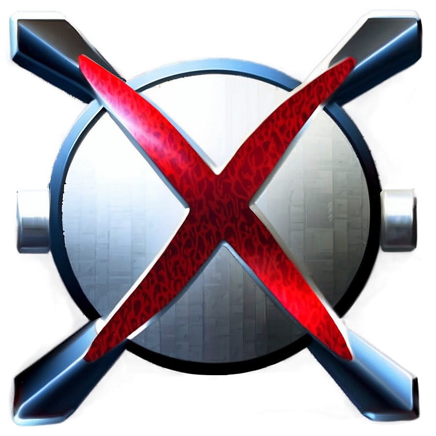 Disallowed Red X Alert Png Ser PNG Image