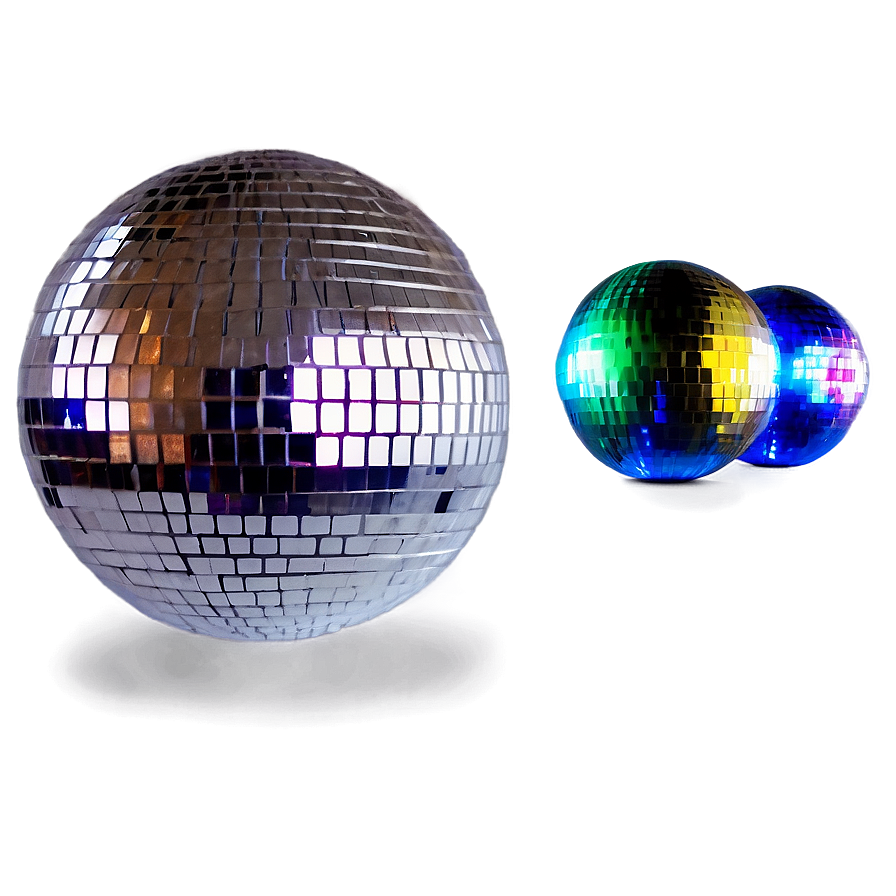 Disco Balls Shimmering Lights.png PNG Image