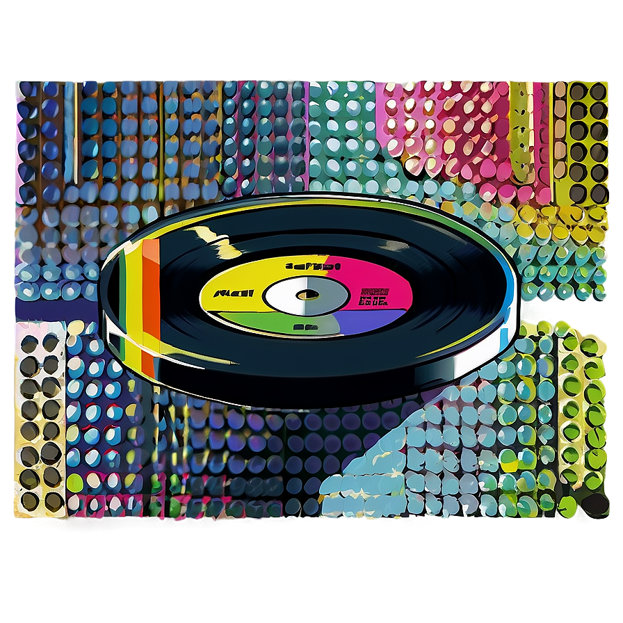 Disco Music Record Png 47 PNG Image