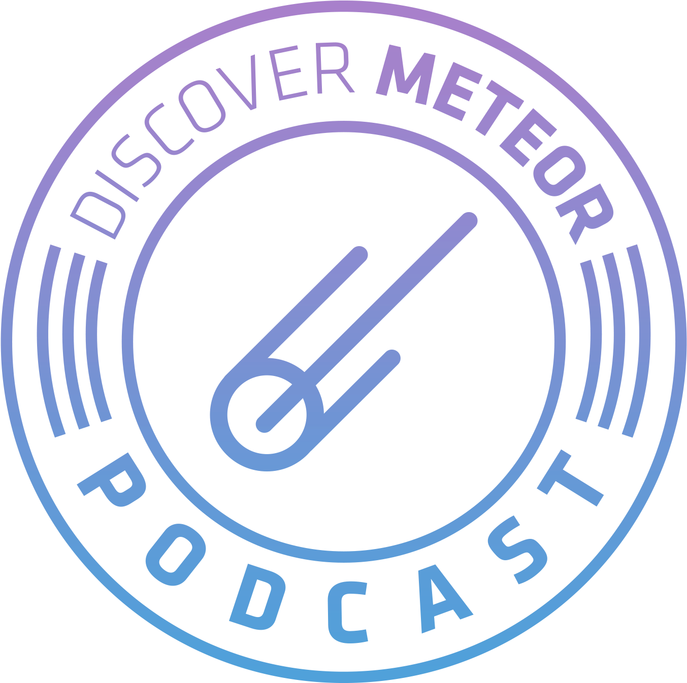 Discover Meteor Podcast Logo PNG Image