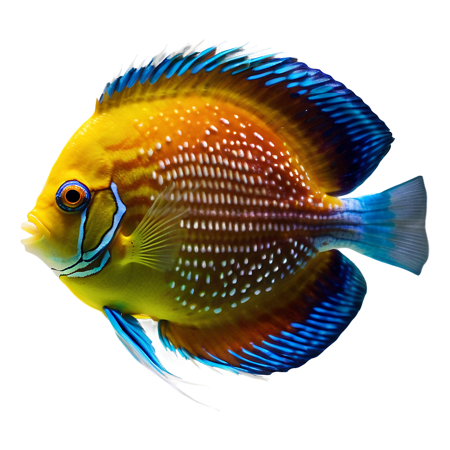 Discus Fish Transparent Png Jjw5 PNG Image