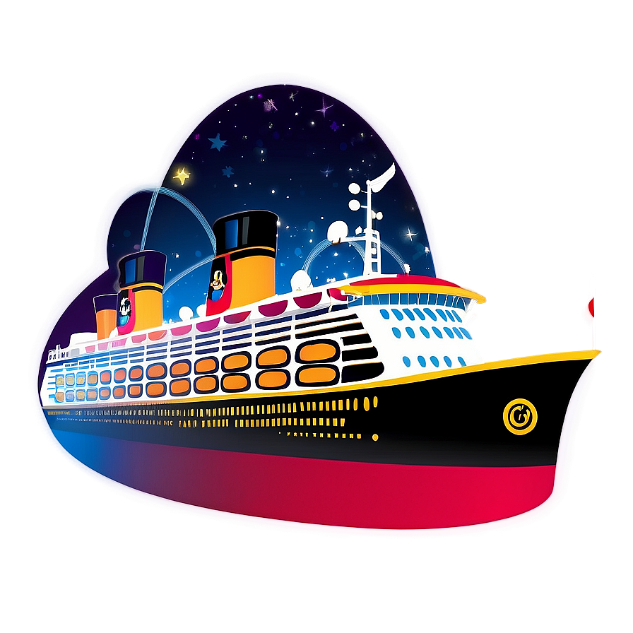 Disney Cruise Nighttime Spectacle Png Vuv52 PNG Image