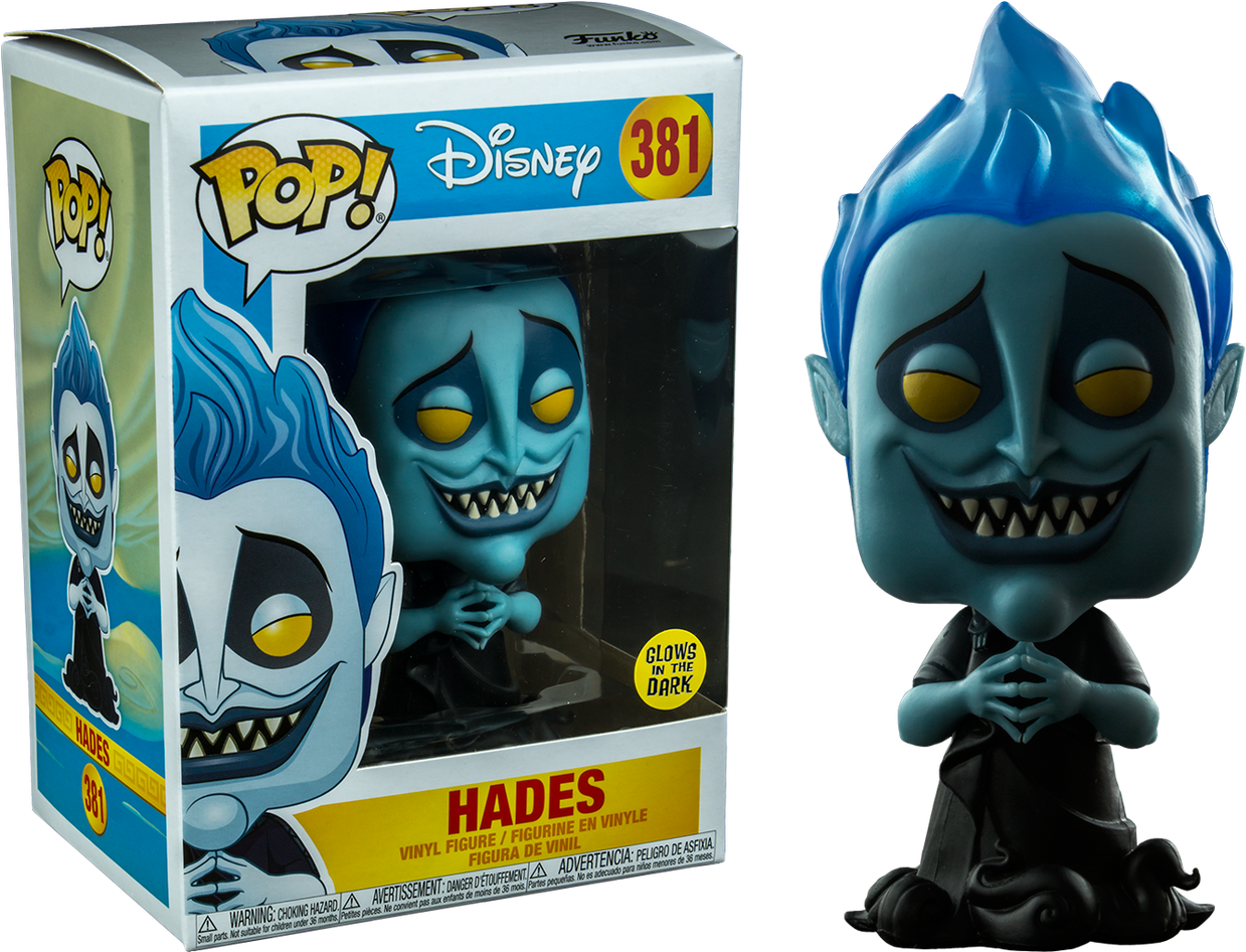 Disney Hades Funko Pop Figure PNG Image