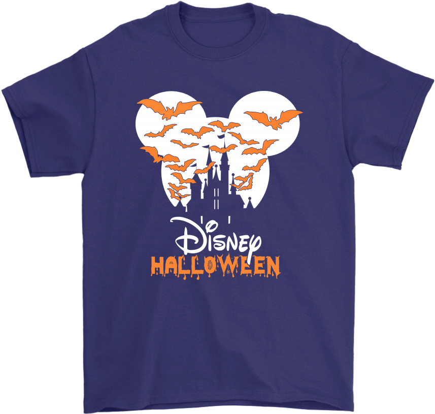 Disney Halloween T Shirt Design PNG Image