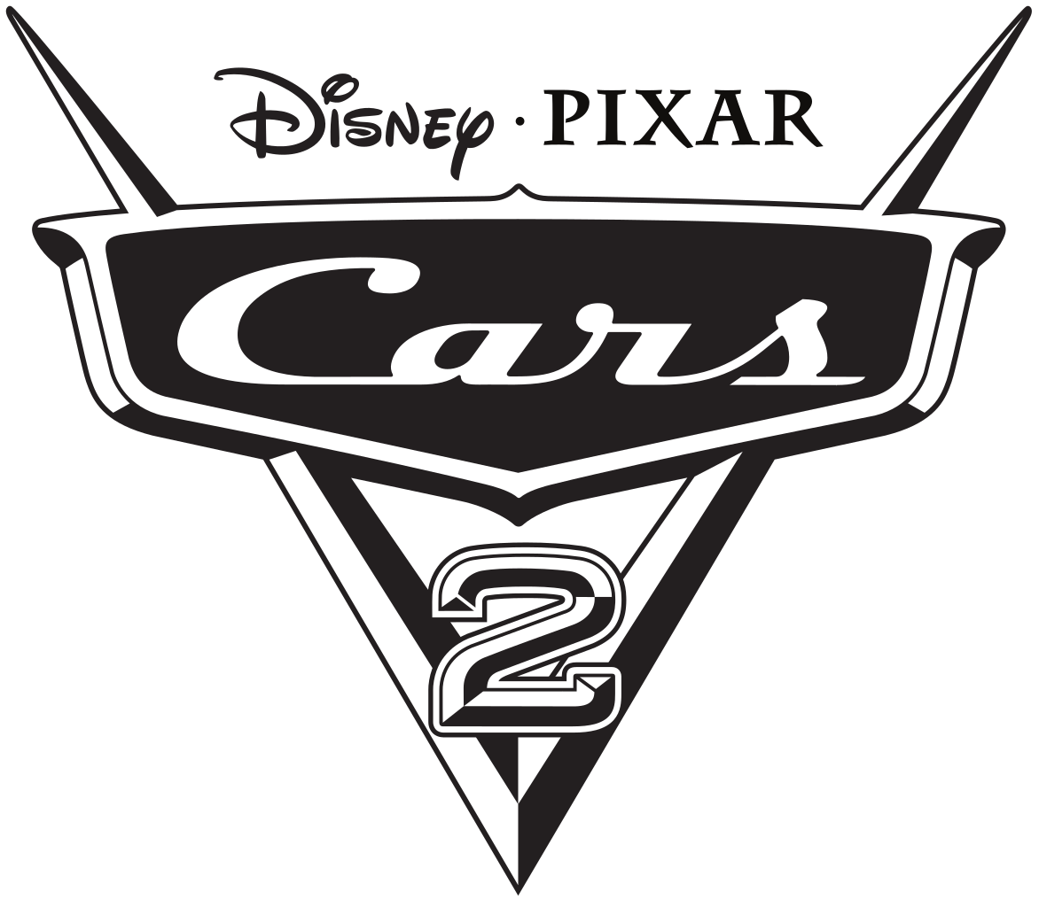 Disney Pixar Cars2 Logo PNG Image