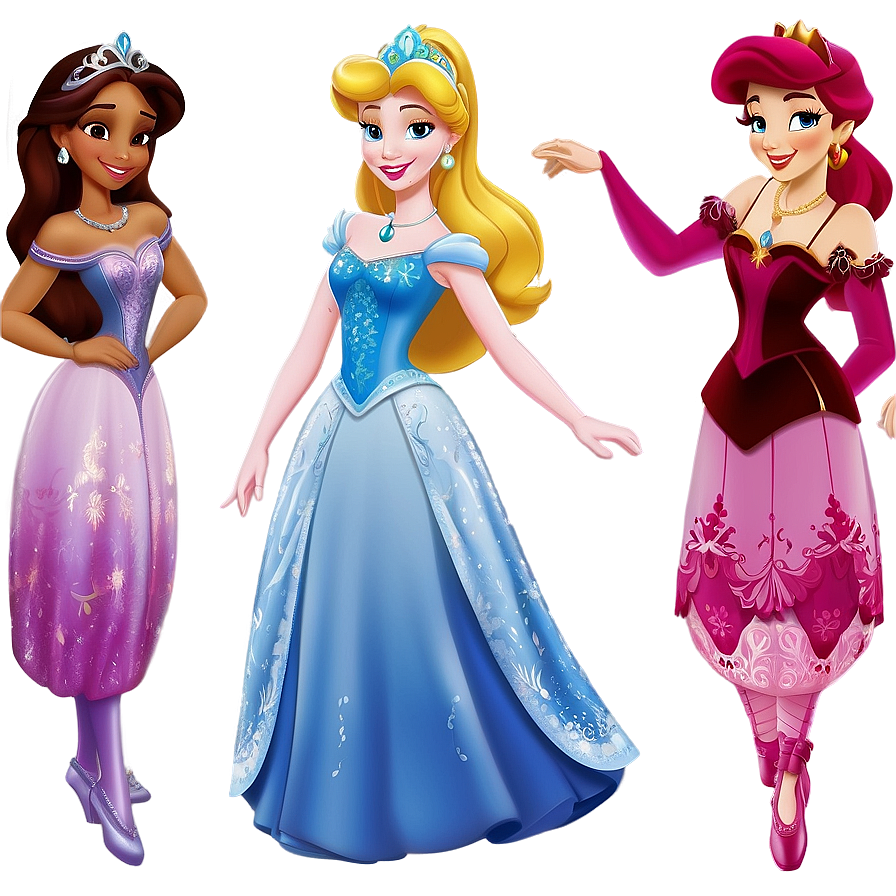 Disney Princess Dance Png 05212024 PNG Image