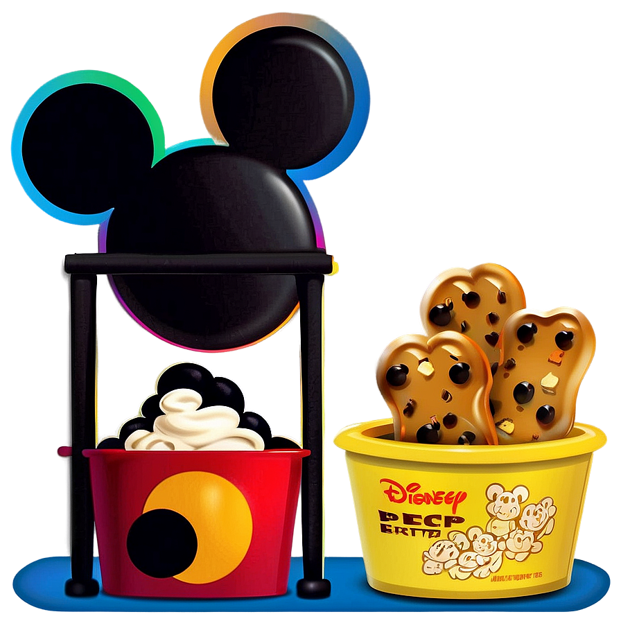 Disney Snacks Vector Png Qsc68 PNG Image