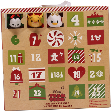 Disney Themed Advent Calendar PNG Image