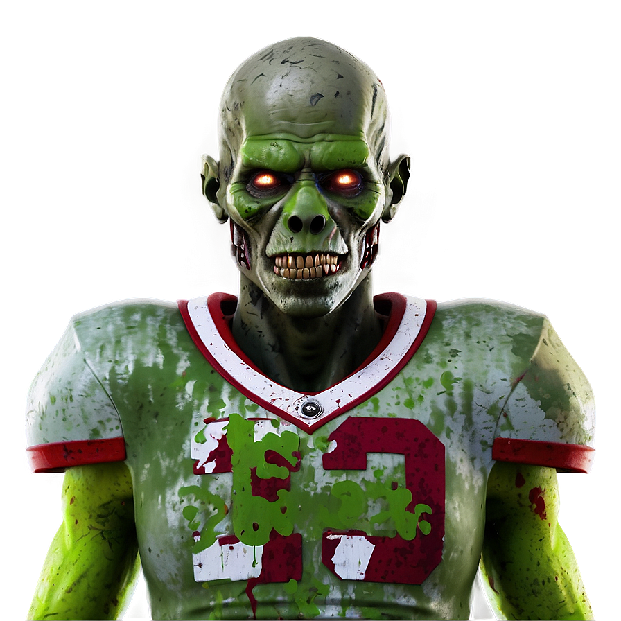 Disney Zombies Zed Football Uniform Png 46 PNG Image