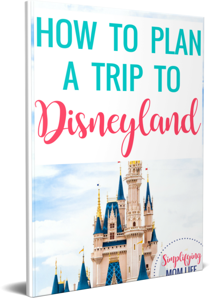 Disneyland Trip Planning Guide Cover PNG Image