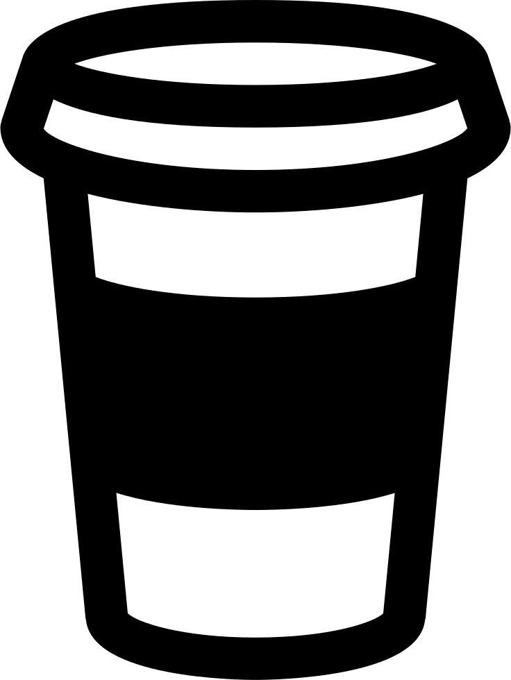 Disposable Coffee Cup Icon PNG Image