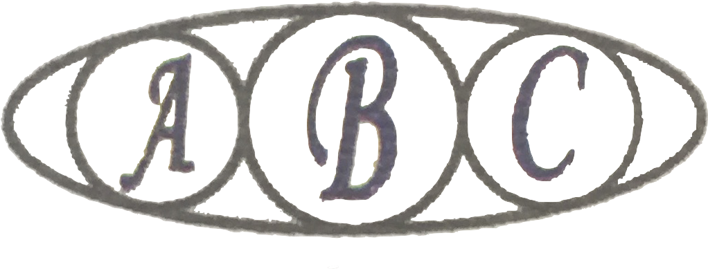 Distressed A B C Logo PNG Image