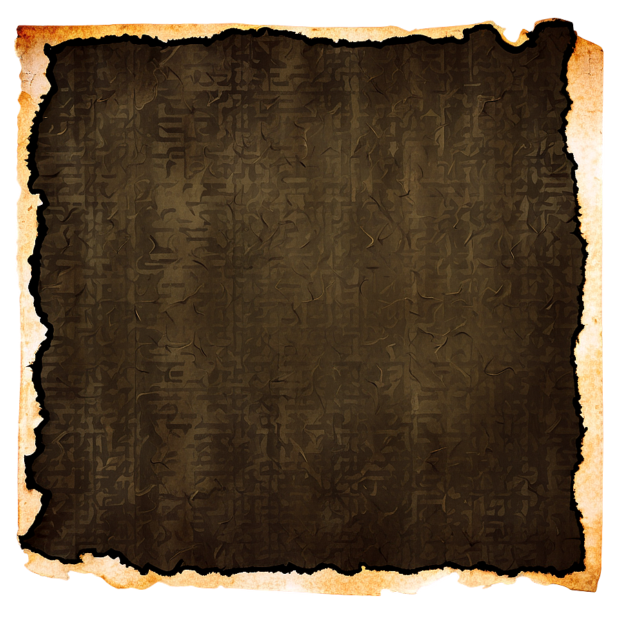 Distressed Burned Paper Png Lwy92 PNG Image