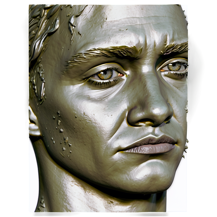 Distressed Face Graphic Png Nqk5 PNG Image