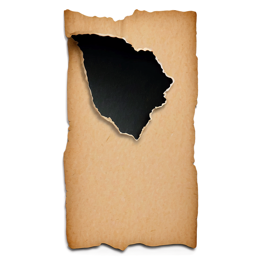 Distressed Paper Tear Png Mat7 PNG Image