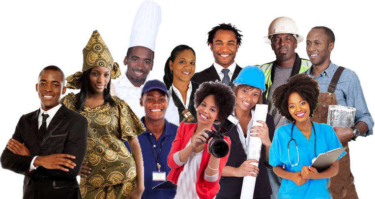 Diverse Professionals Group PNG Image