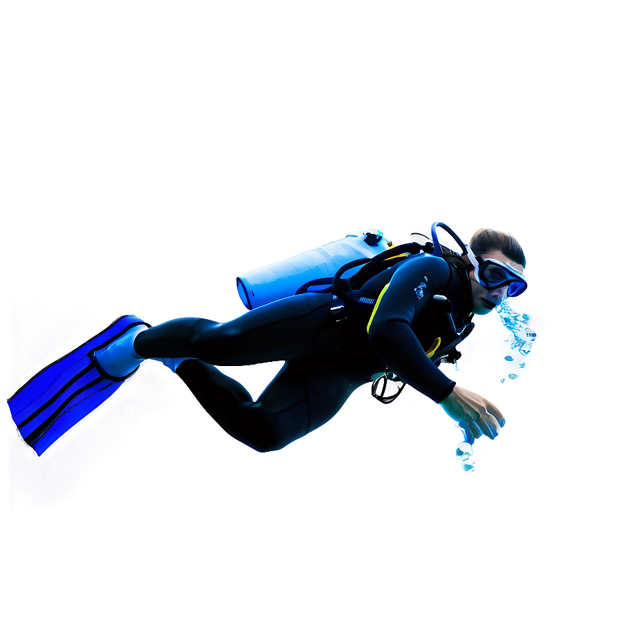 Diving D PNG Image