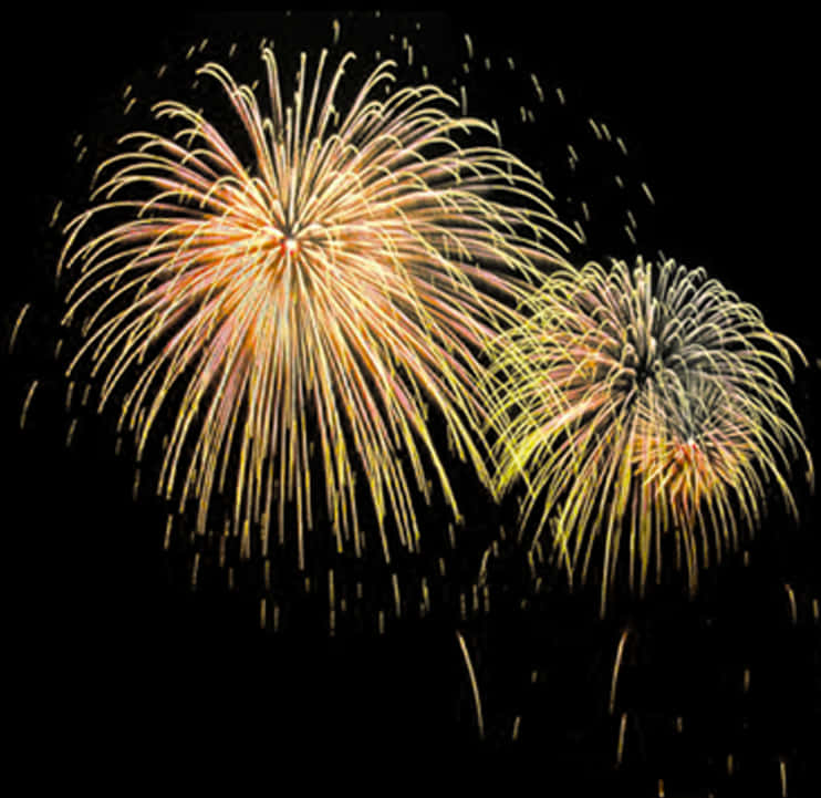 Diwali Fireworks Display PNG Image