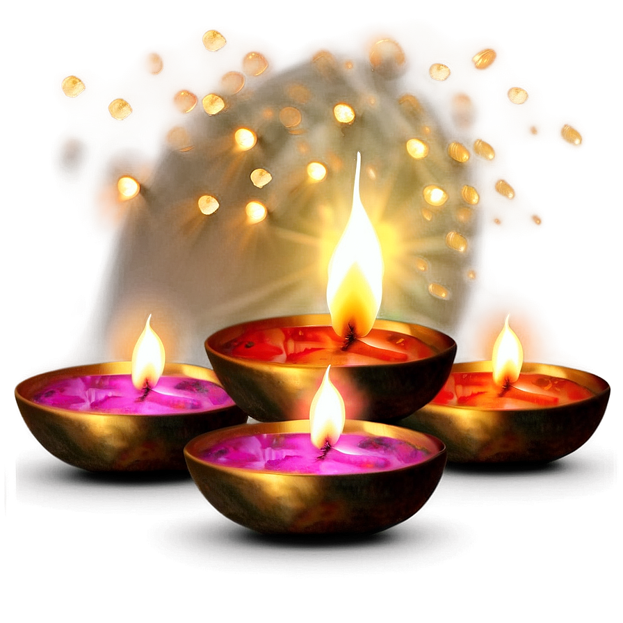 Diwali Lights Png Bcj PNG Image