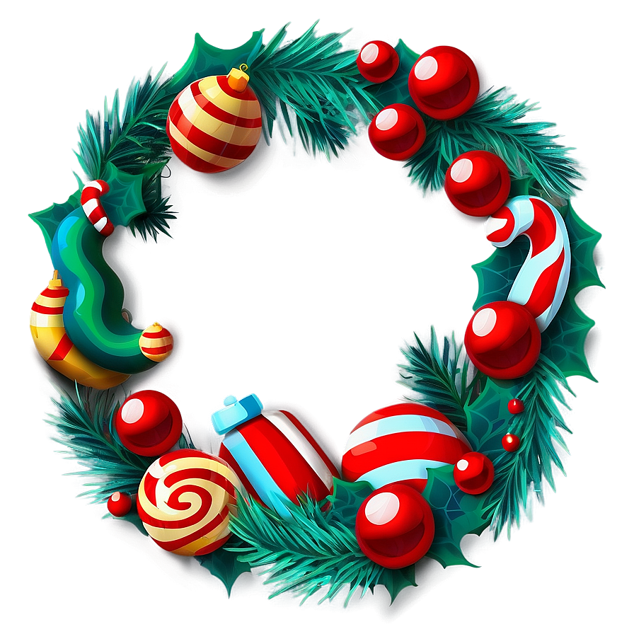 Diy Christmas Garland Png Aff PNG Image