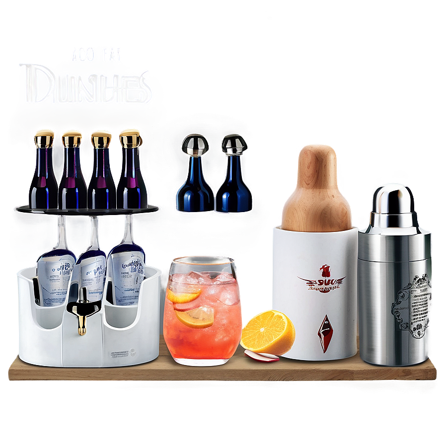 Diy Cocktail Station Png 05242024 PNG Image