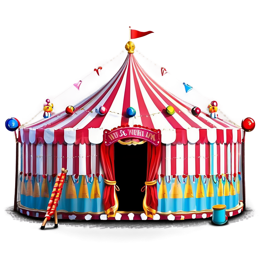 Diy Craft Circus Tent Png Nll PNG Image