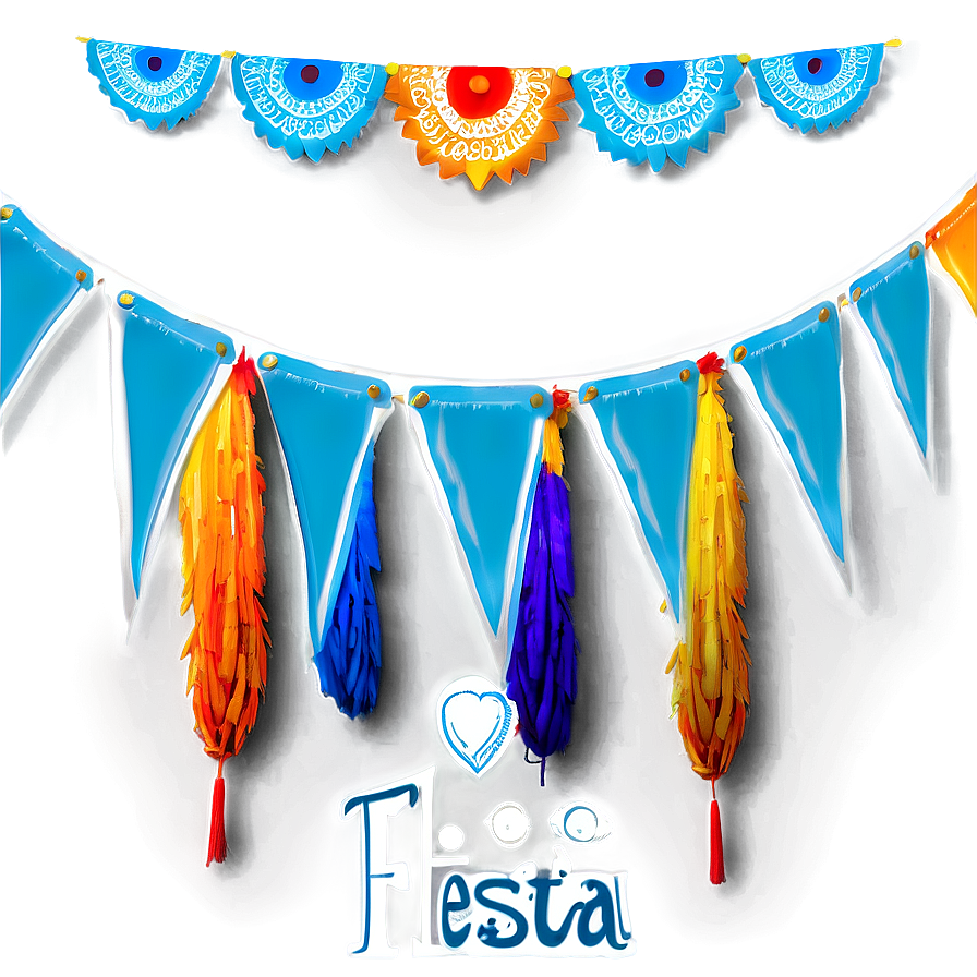 Diy Fiesta Banner Png 64 PNG Image