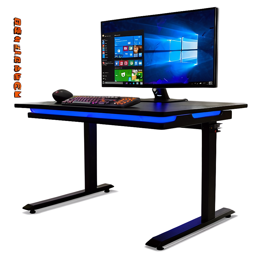 Diy Gaming Desk Ideas Png Kcv93 PNG Image