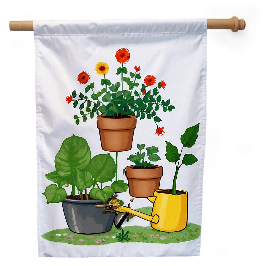 Diy Garden Flag Template Png 34 PNG Image