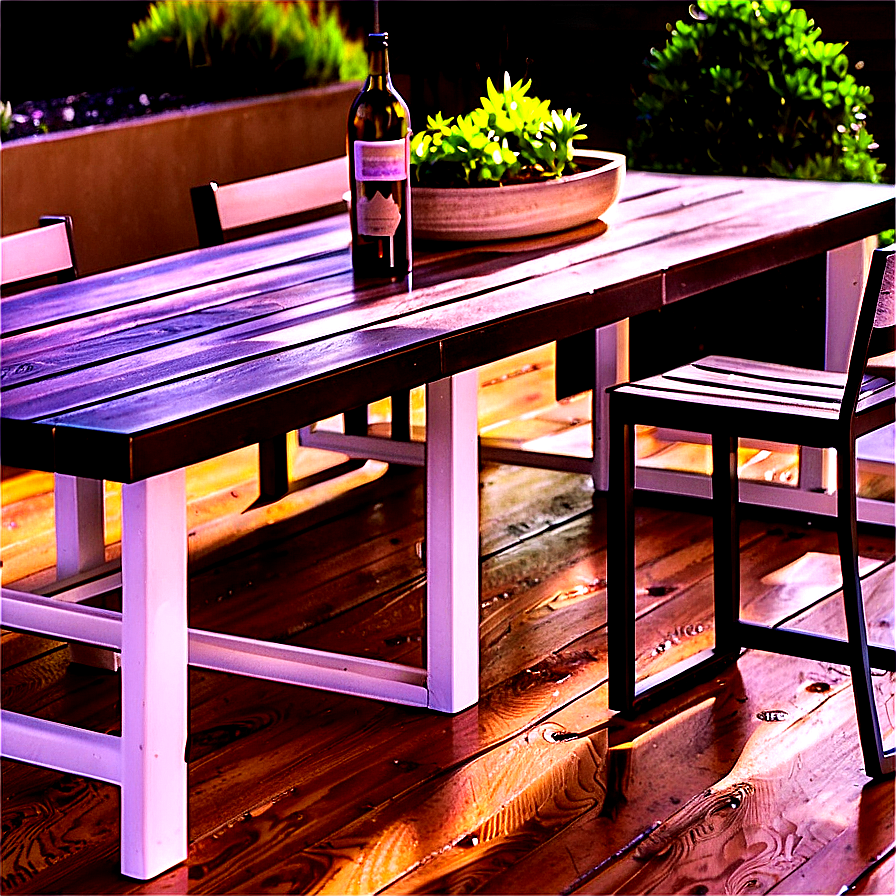 Diy Outdoor Table Ideas Png Jtd1 PNG Image