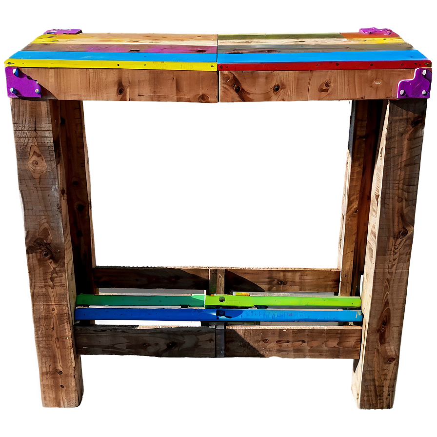 Diy Pallet Bar Table Png Bgb51 PNG Image