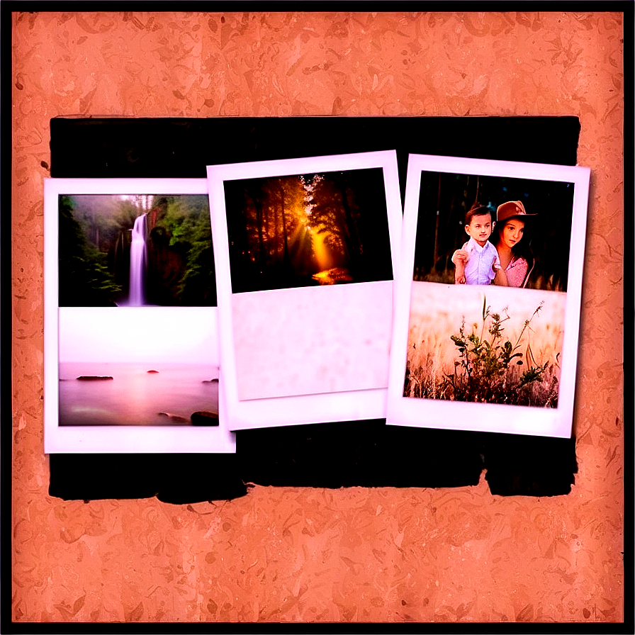 Diy Polaroid Photo Frame Template Png Ucm PNG Image