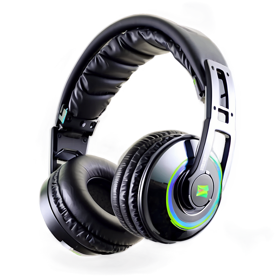 Dj Headphones With Leather Pads Png 86 PNG Image