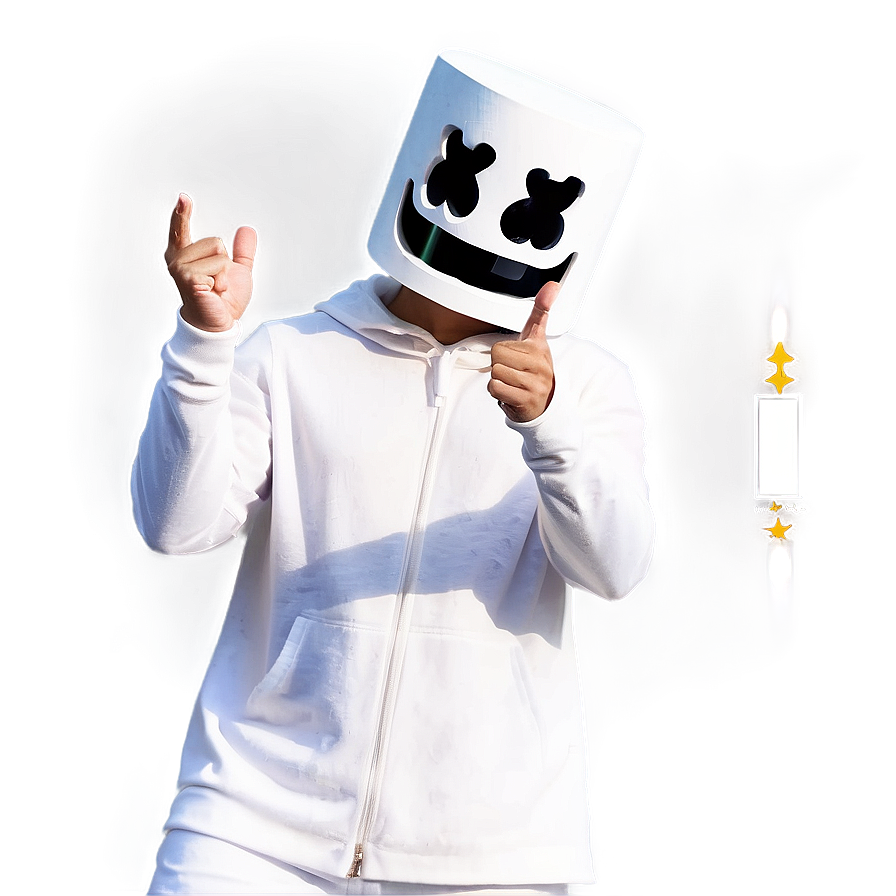 Dj Marshmello Action Png 06202024 PNG Image