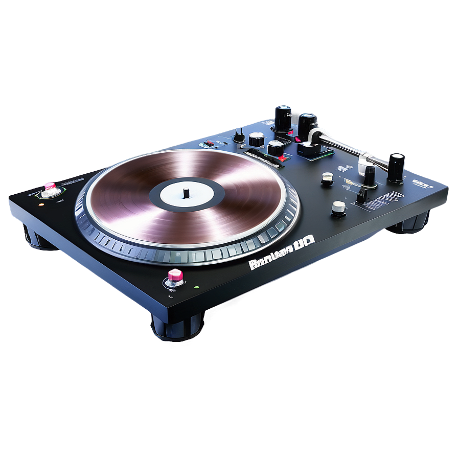 Dj Mixer Turntable Png 7 PNG Image