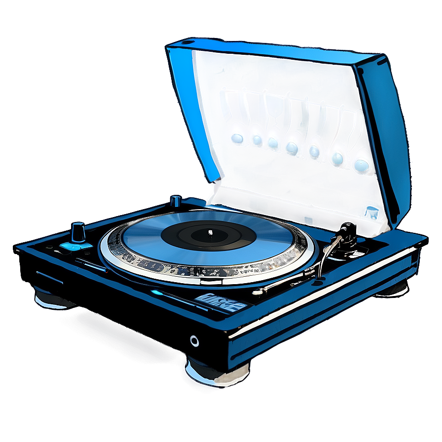 Dj Turntable Deck Png 8 PNG Image