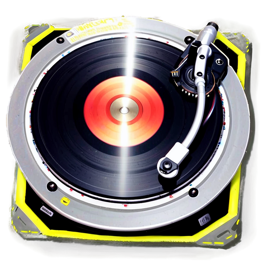 Dj Turntable Setup Png 06292024 PNG Image