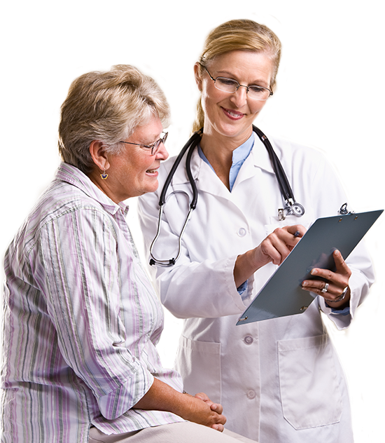 Doctor Consulting Patient PNG Image