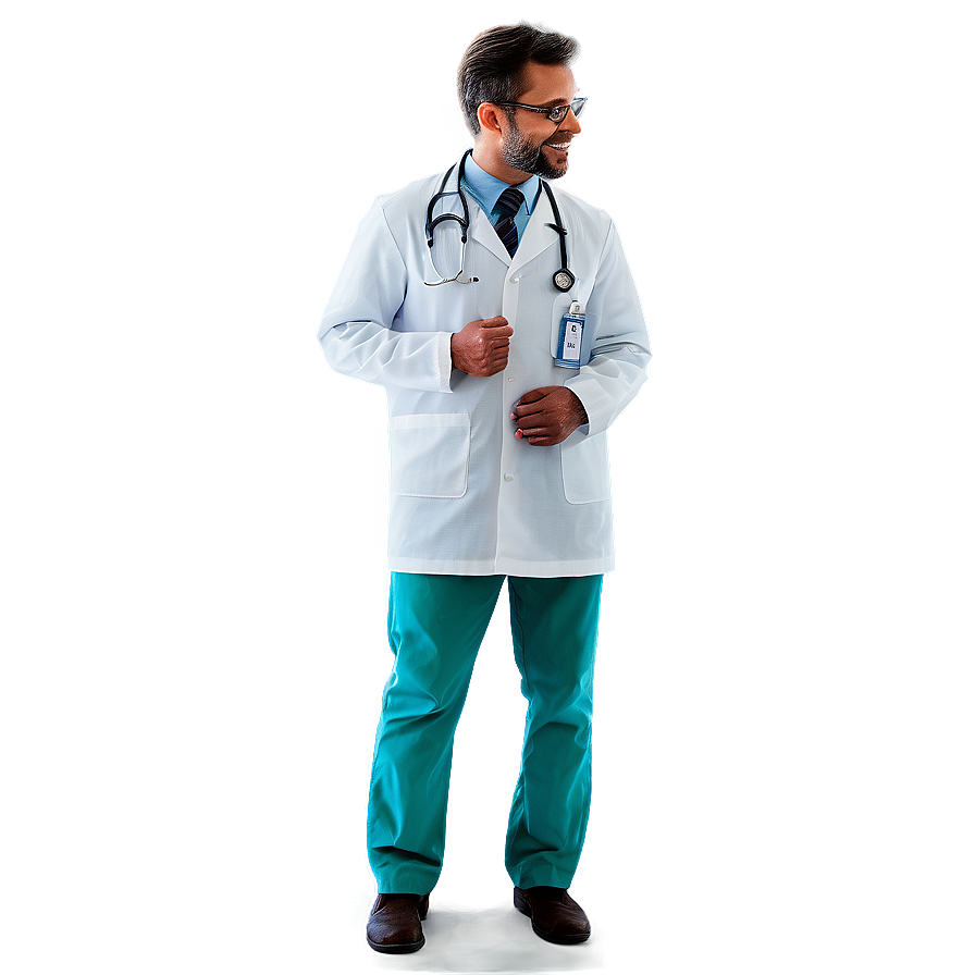 Doctor In Medical Uniform Png 72 PNG Image