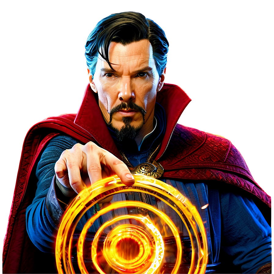 Doctor Strange Fire Rings Png 40 PNG Image