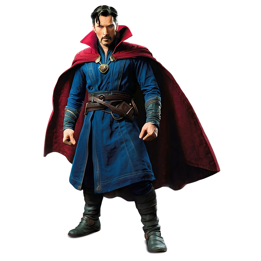 Doctor Strange In Battle Stance Png Nbi PNG Image