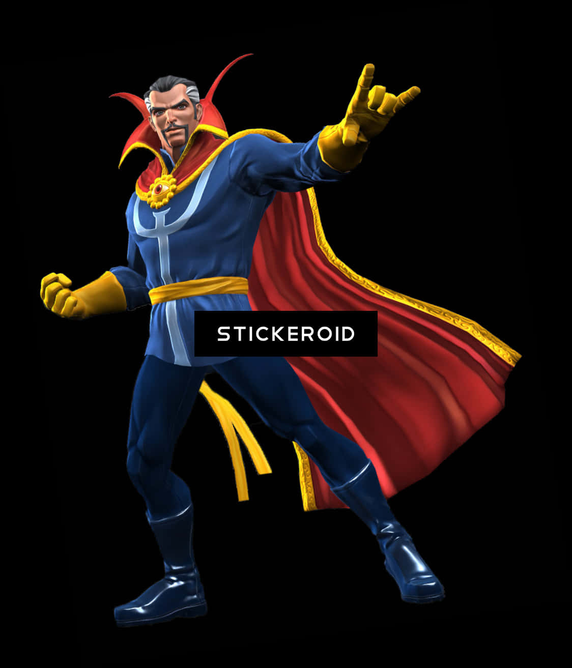 Doctor Strange Sorcerer Pose PNG Image