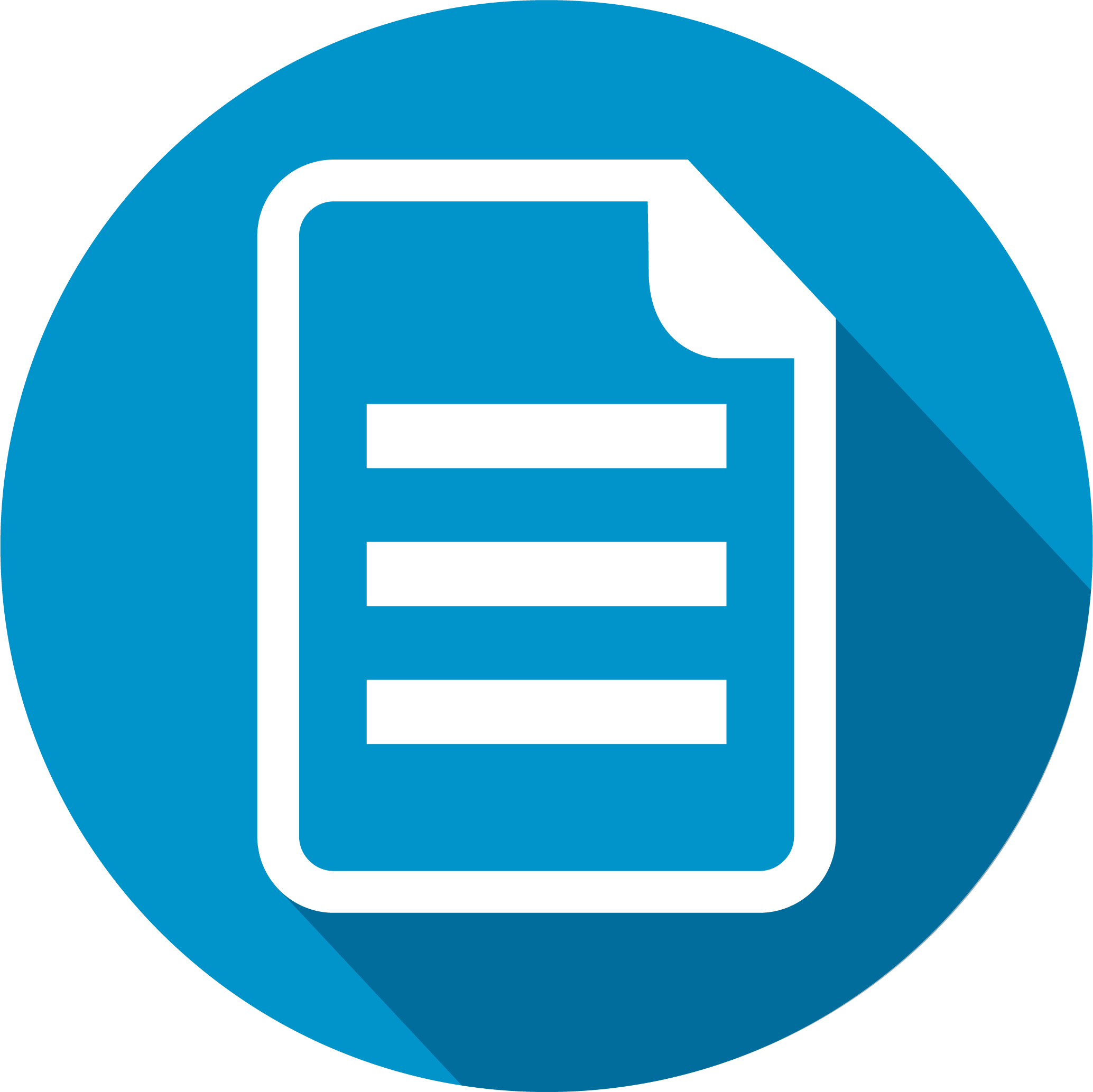 Document Icon Graphic PNG Image