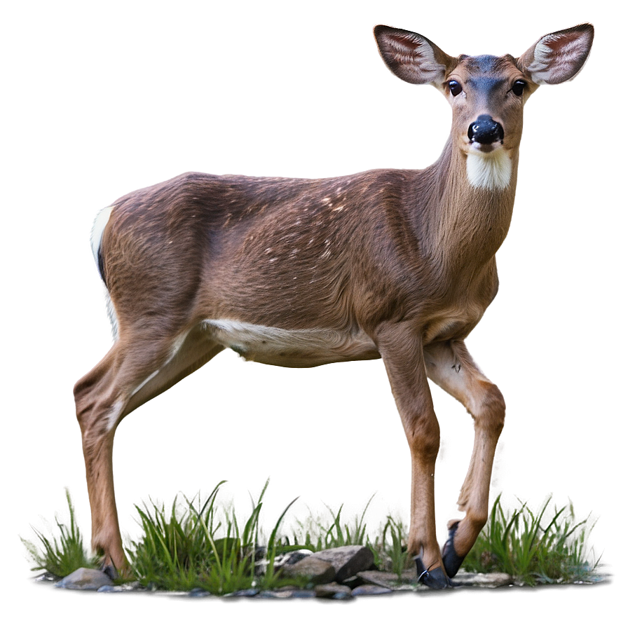 Doe Crossing Stream Png 16 PNG Image