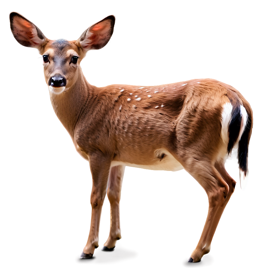 Doe Under Moonlight Png Hxg PNG Image