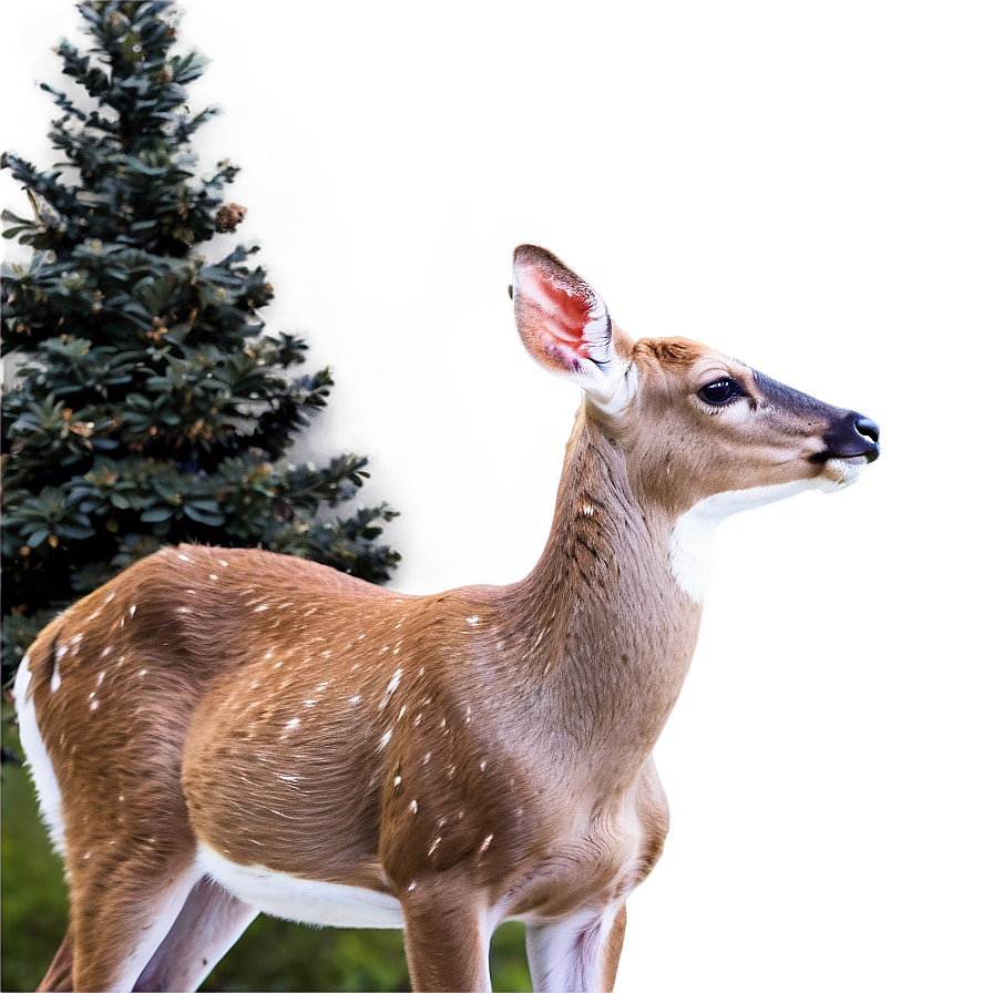 Doe With Vibrant Background Png 10 PNG Image