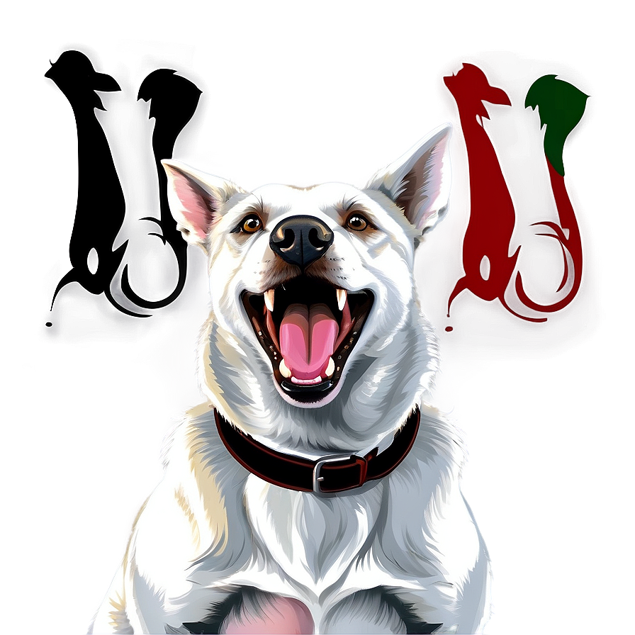 Dog Barking Vector Png 44 PNG Image