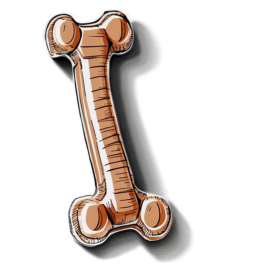 Dog Bone Drawing Png 90 PNG Image