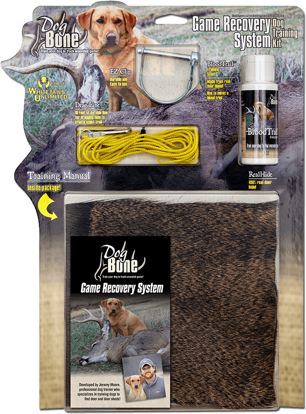 Dog Bone Game Recovery System Training Kit PNG Image